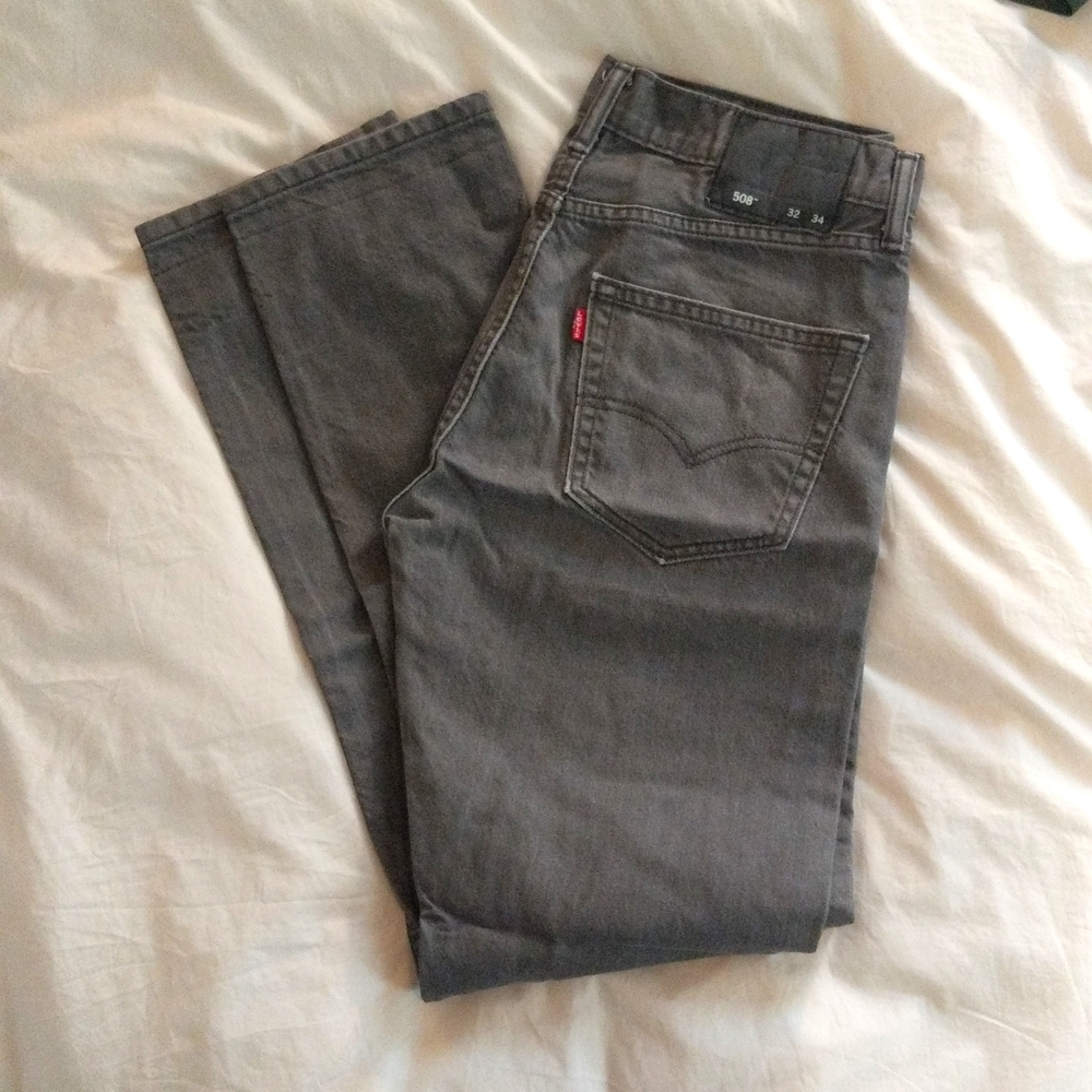 Levi's 508 32x34 gray